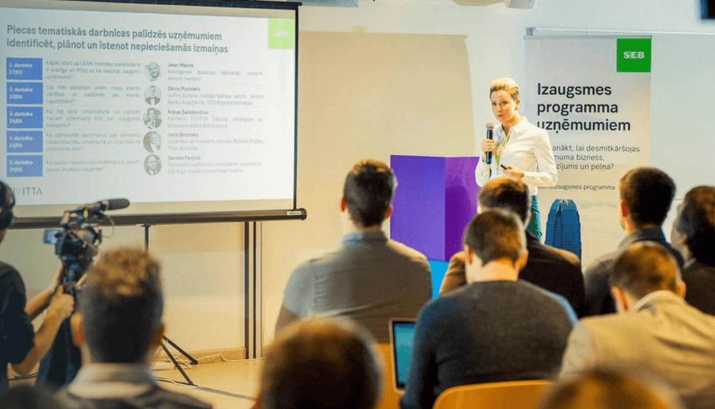 SEB bankas īstenotā "Izaugsmes programma"