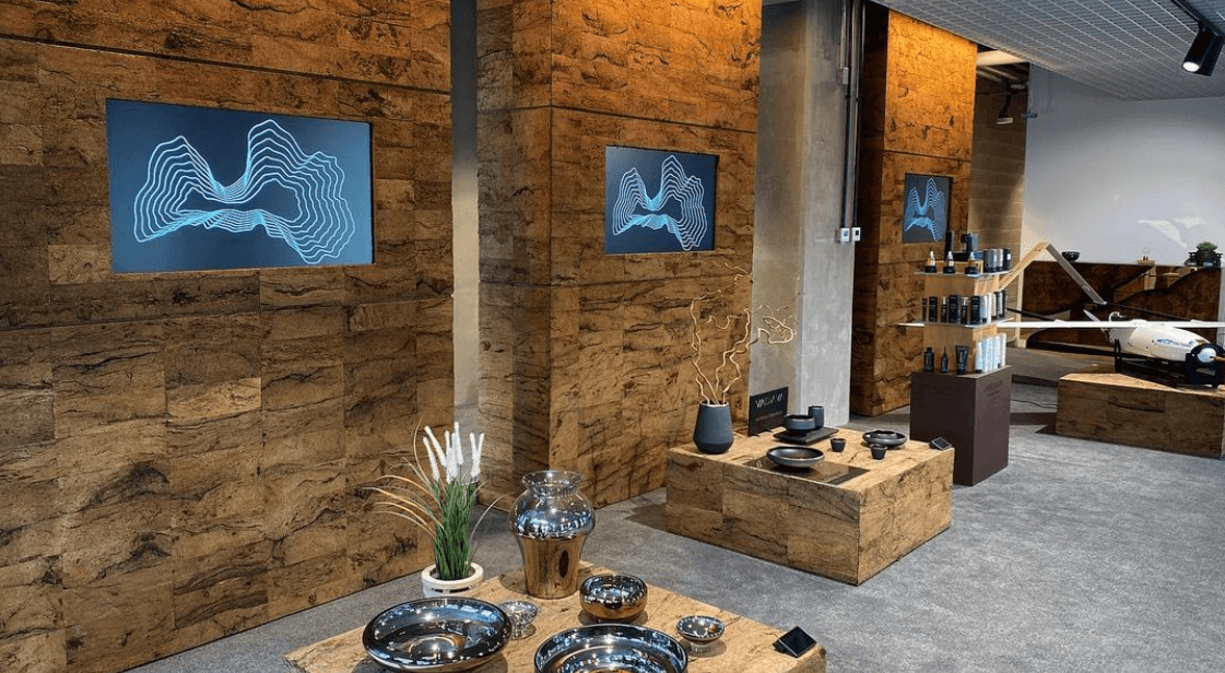 Latvijas paviljona foto