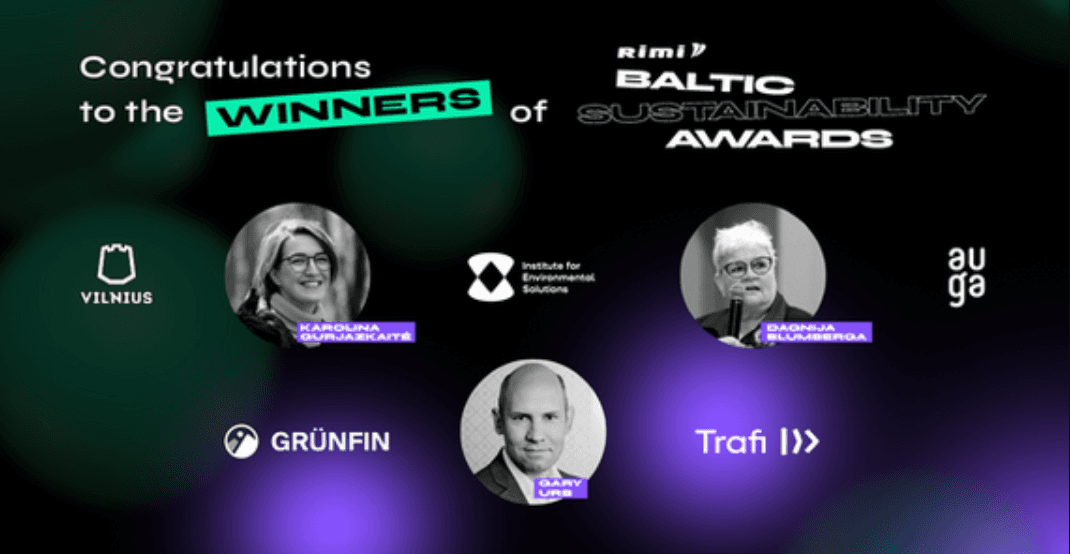 Rimi Baltic Sustainability Awards uzvarētāji 