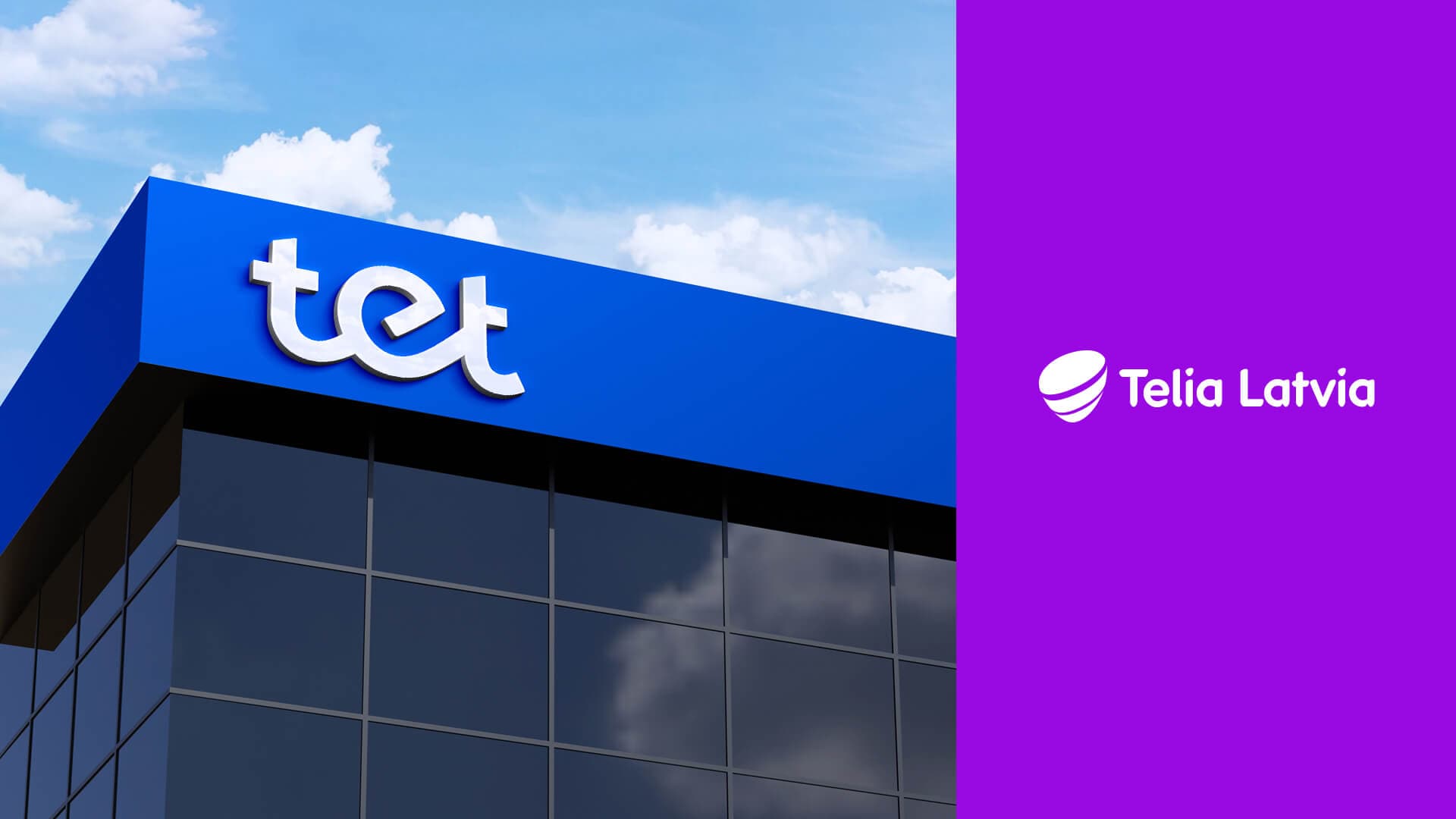 Tet uzņēmuma vizualizācija