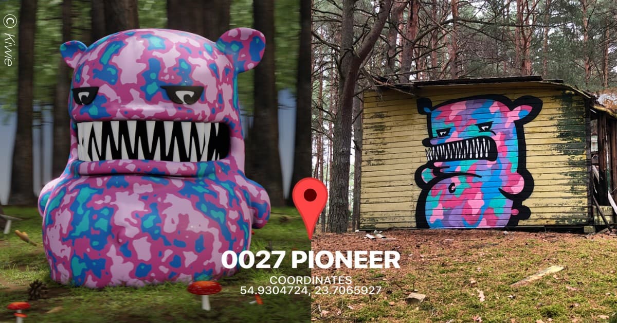 Kiwie ielu gleznojuma foto