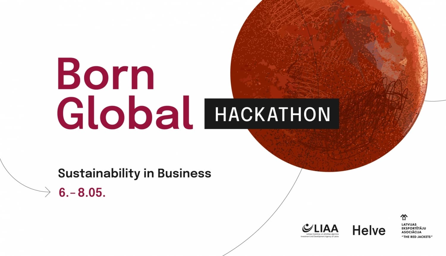 Born Global hakatona vizualizācija