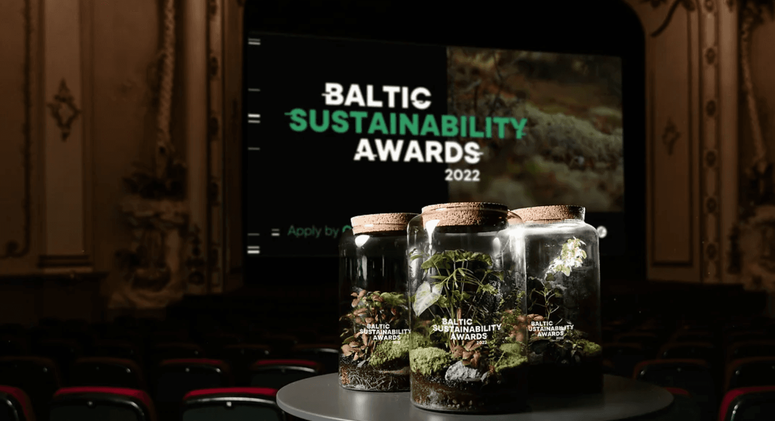 Baltic Sustainability Awards vizualizācija