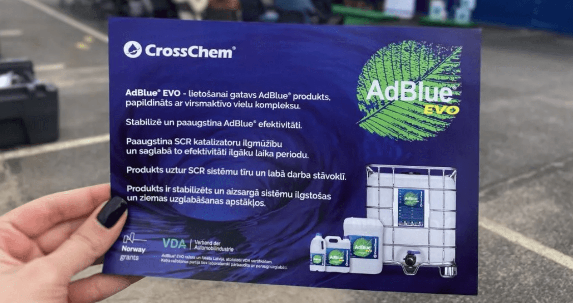 CrossChem jaunās produkcijas prezentācijas foto