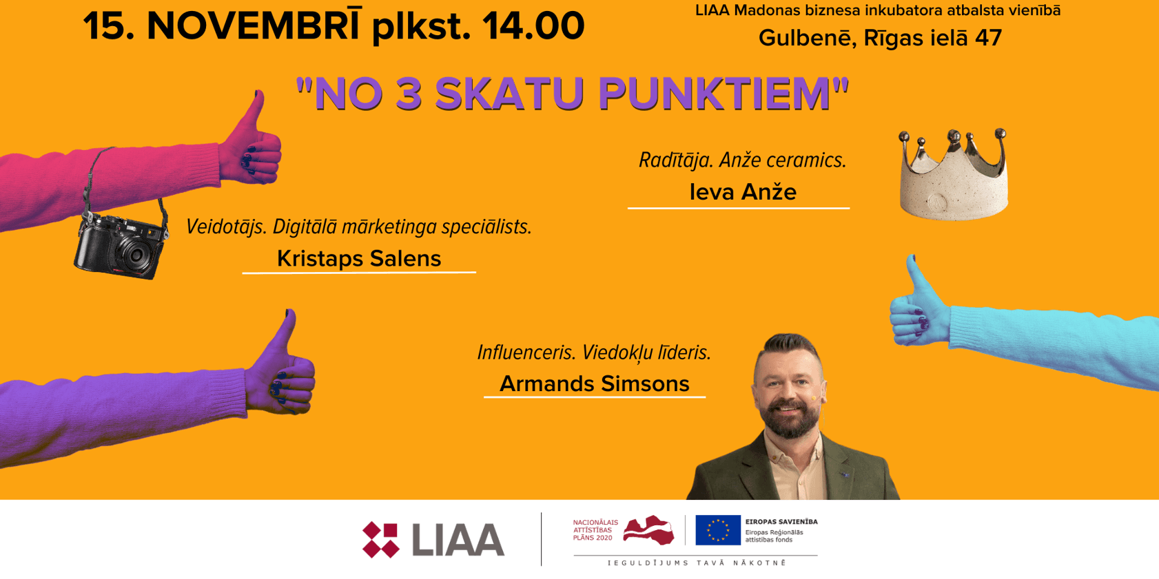 Pasākuma vizualizācija