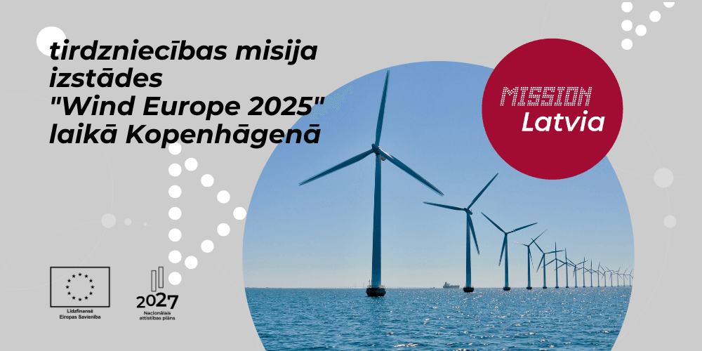 Tirdzniecības misija "Wind Europe" laikā