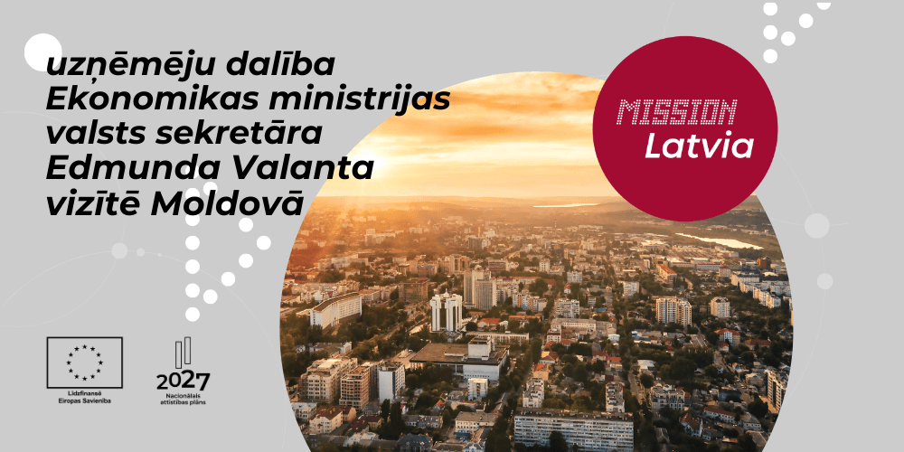 Uzņēmēju dalība Edmunda Valanta vizītē Moldovā