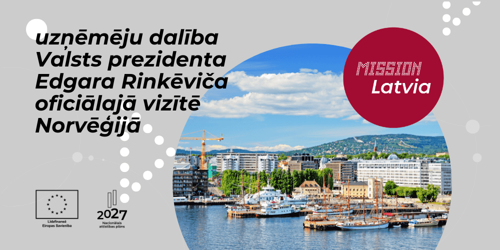 Uzņēmumu dalība Valsts prezidenta vizītē Norvēģijā