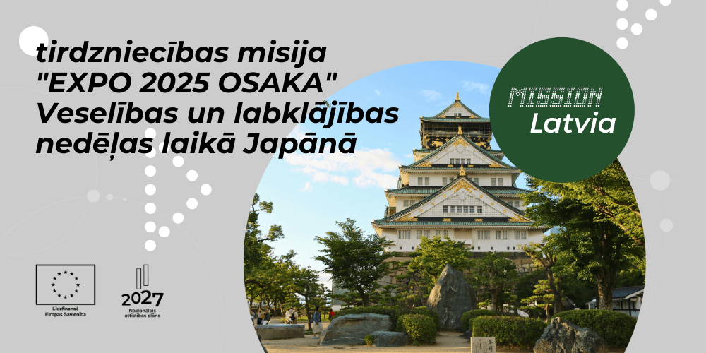 Tirdzniecības misija Veselības un labklājības nedēļas laikā Japānā