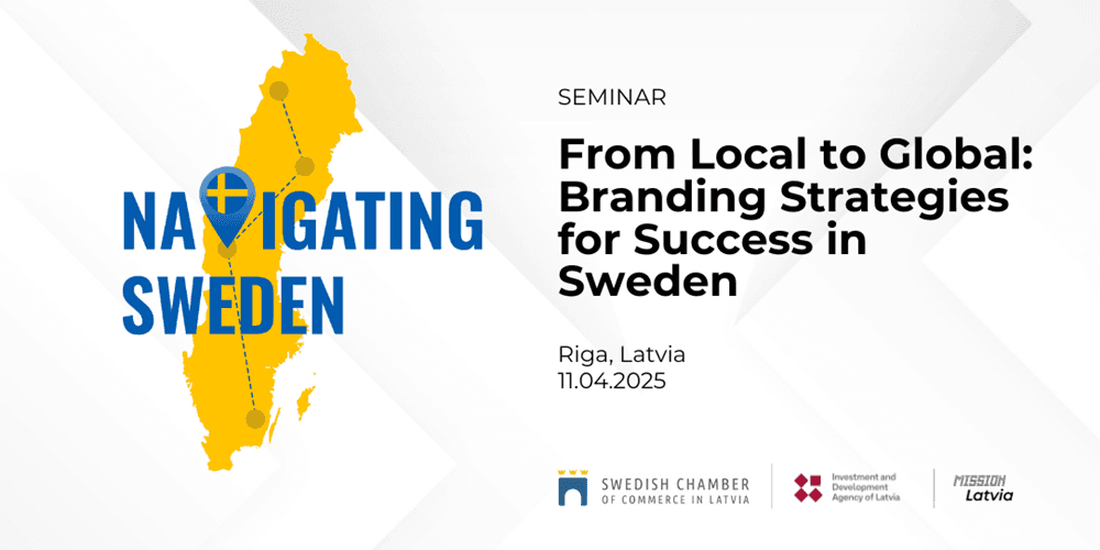 Notiks seminārs Zviedrijas biznesa vides iepazīšanai “Navigating Sweden”