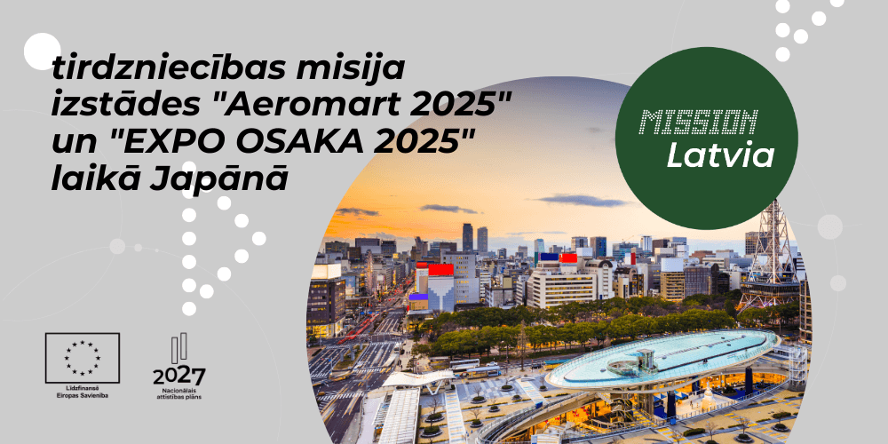 Tirdzniecības misija "Aeromart 2025" laikā Japānā