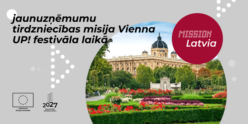 Jaunuzņēmumu tirdzniecības misija Vienna UP! festivāla laikā