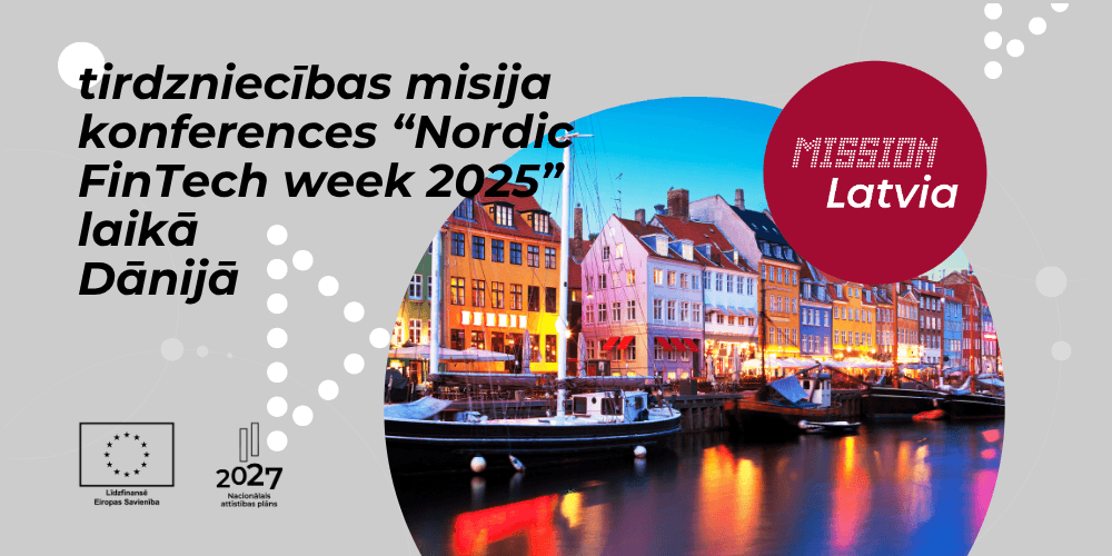 Tirdzniecības misija FinTech nozares komersantiem konferences “Nordic FinTech week 2025” laikā