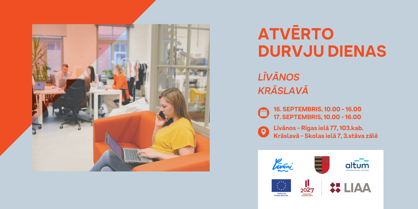 Atvērto durvju dienas Līvānos un Krāslavā