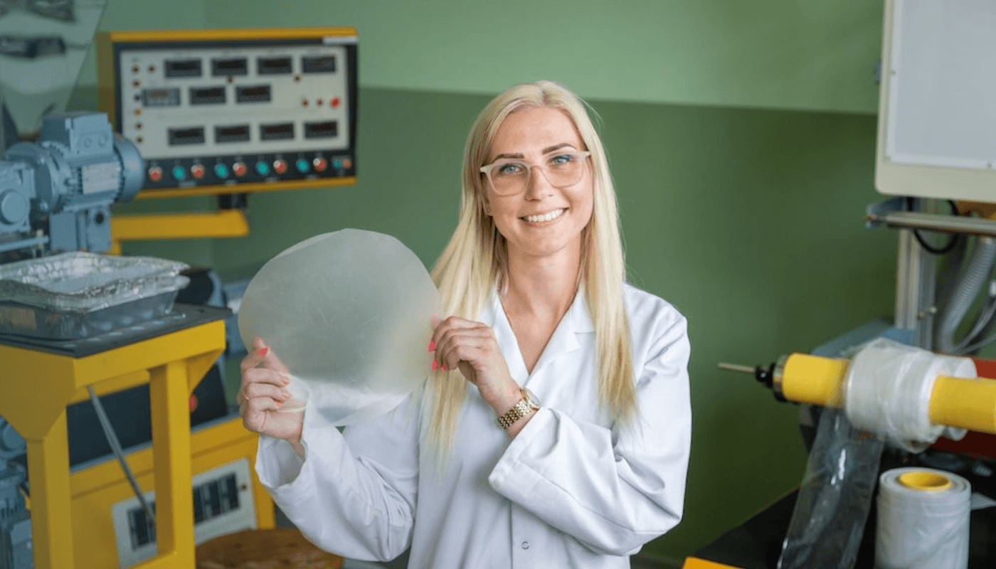 RTU student replaces plastic of fossil origin