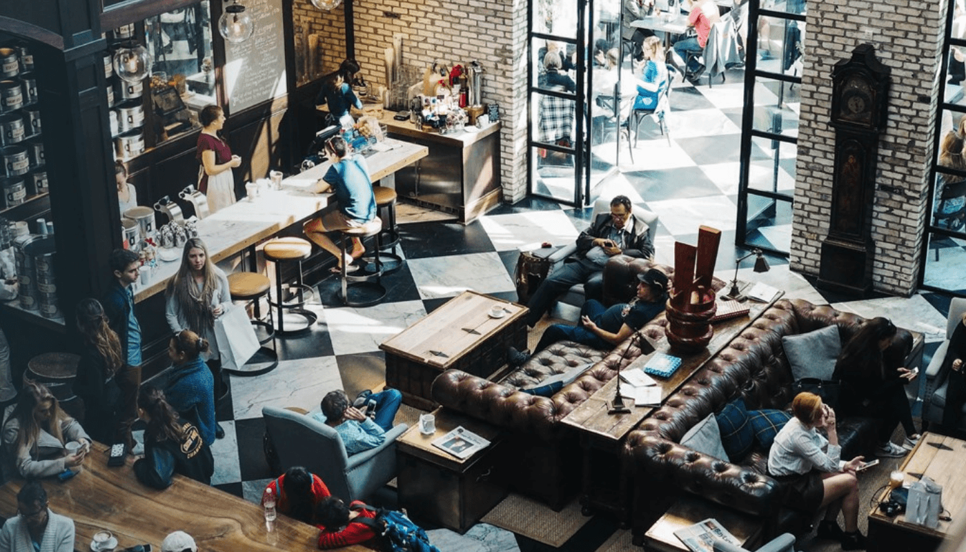 Kafejnīcas klienti