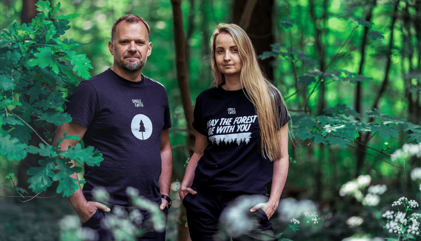 Single.Earth uzņēmuma vadītāju foto