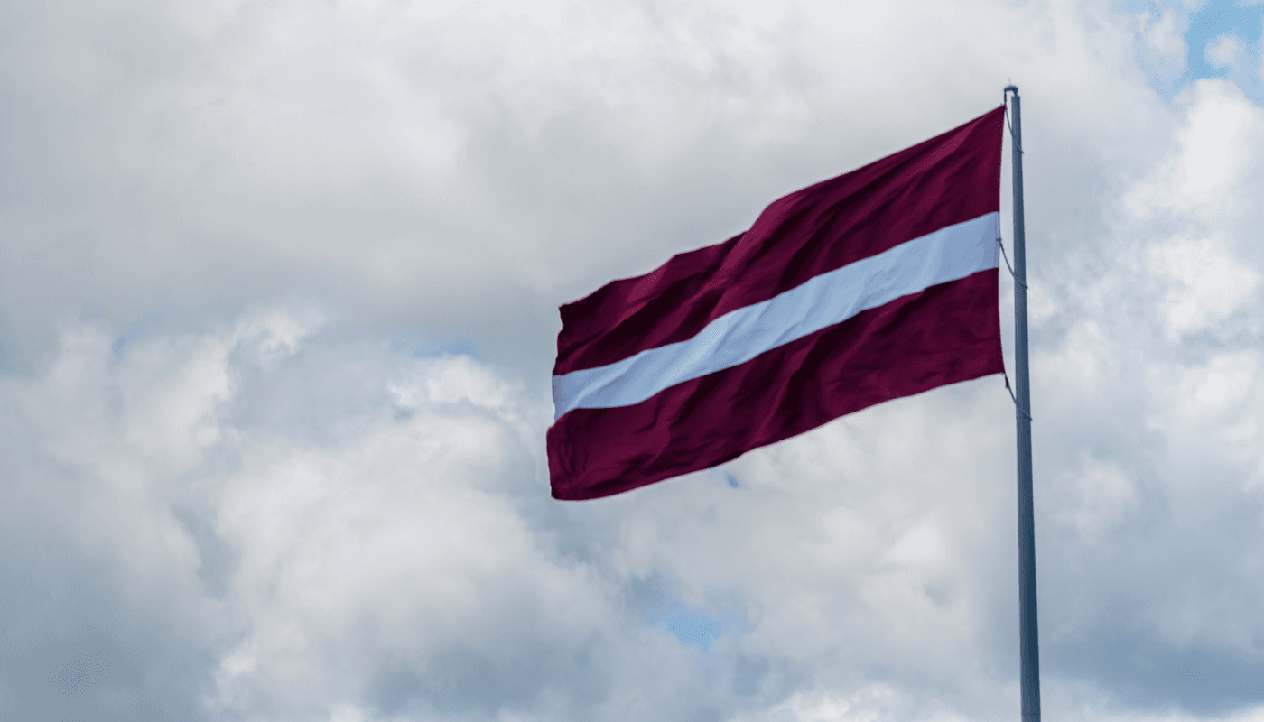 Latvijas karoga foto