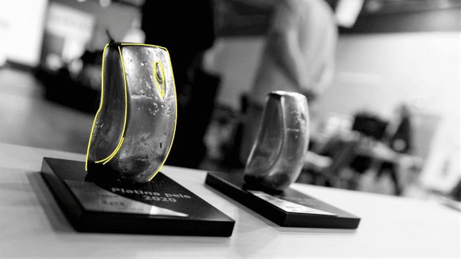 Platīna pele balvas foto