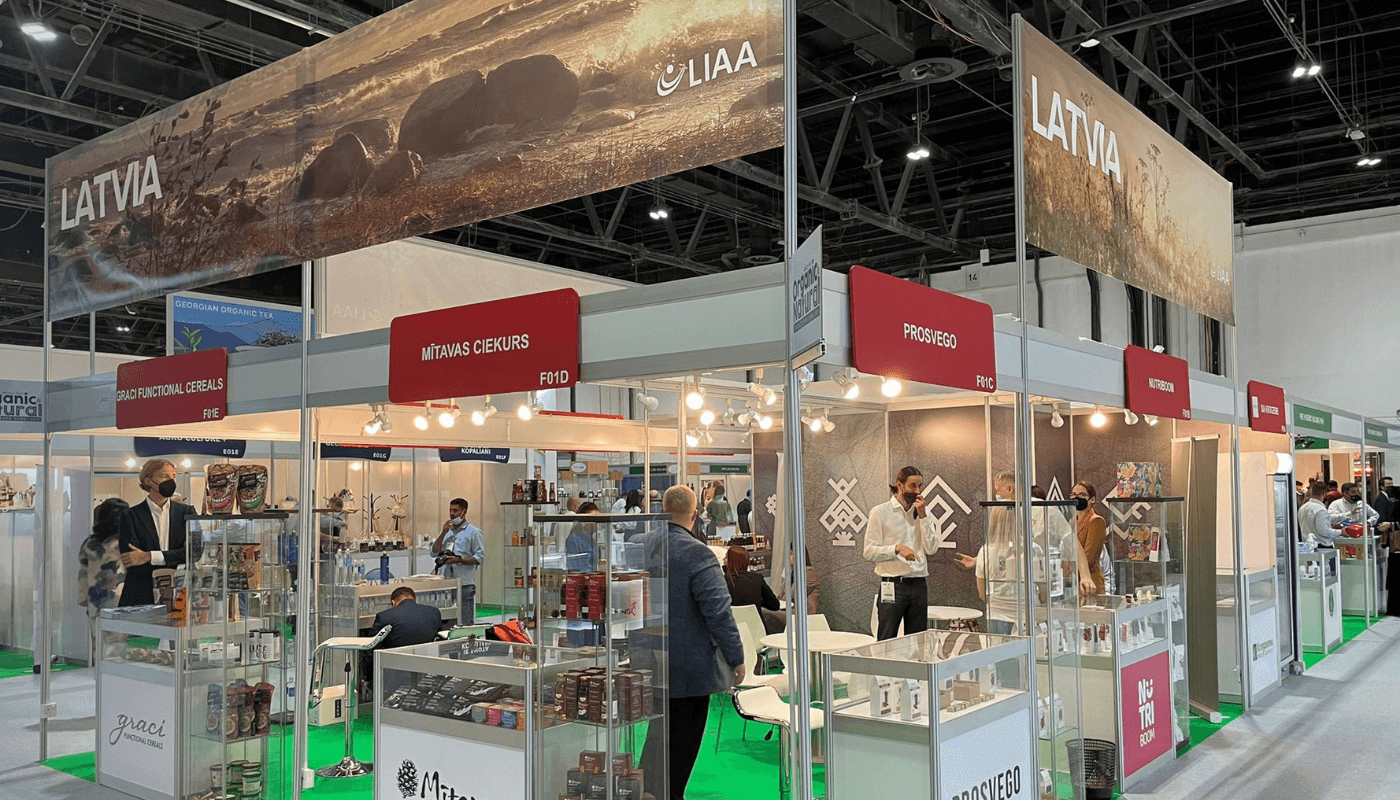 Latvijas stenda foto