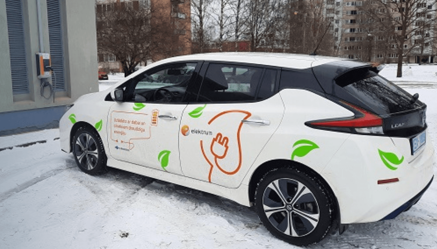 Elektrum uzlādes stacijas foto