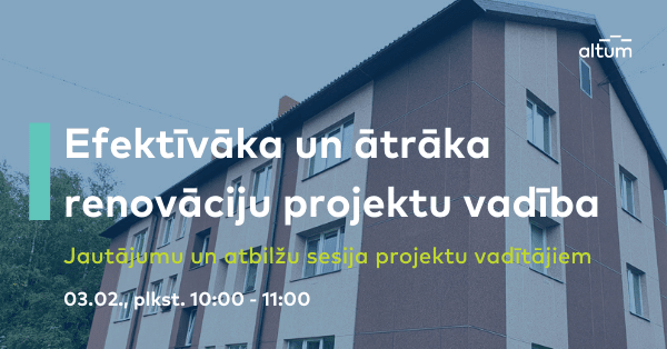 ALTUM vebināra vizualizācija