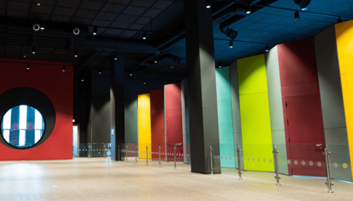 Ventspils Zinātnes centra VIZIUM iekštelpu foto