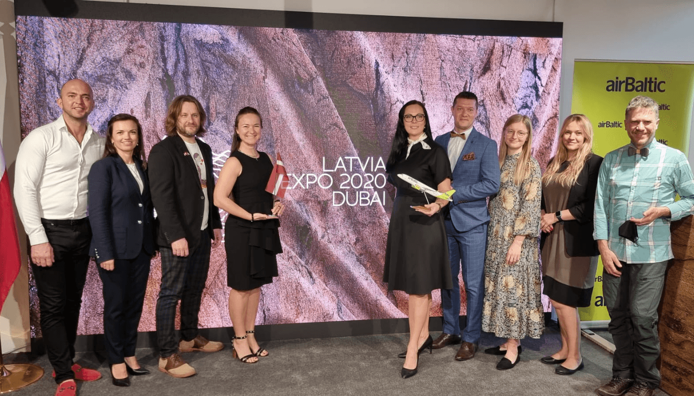 Latvijas tūrisma nozares pārstāvju foto