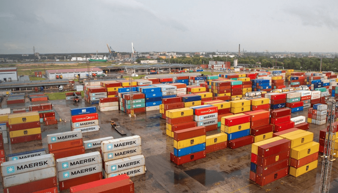 Kravas konteineru foto