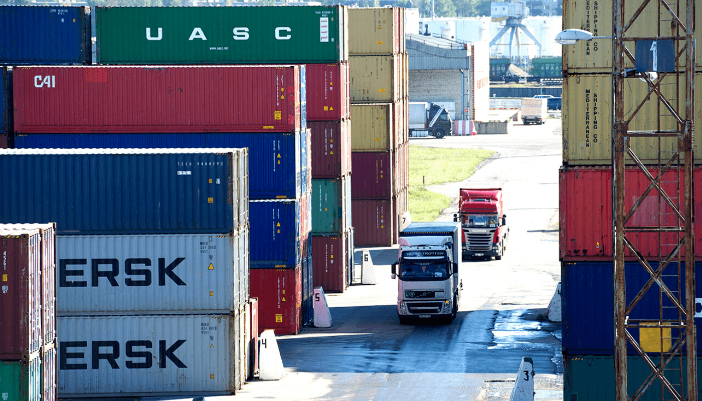 Kravas konteineru foto