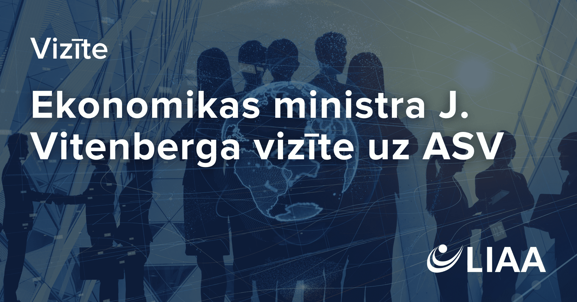 Ekonomikas ministra J. Vitenberga vizīte uz ASV