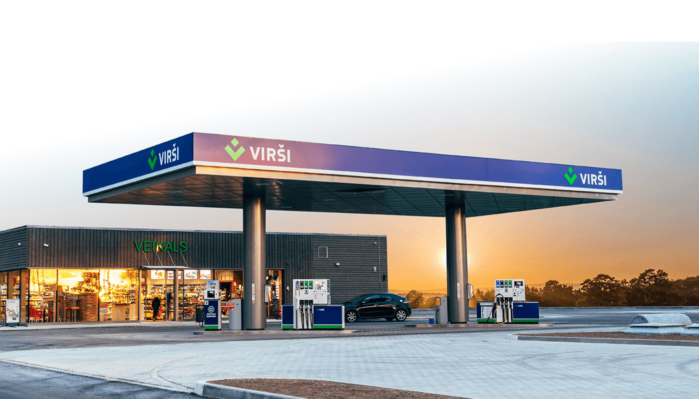Virši-A degvielas uzpildes stacijas foto