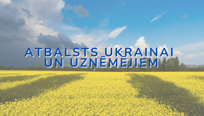 Atbalsts Ukrainai un uzņēmējiem