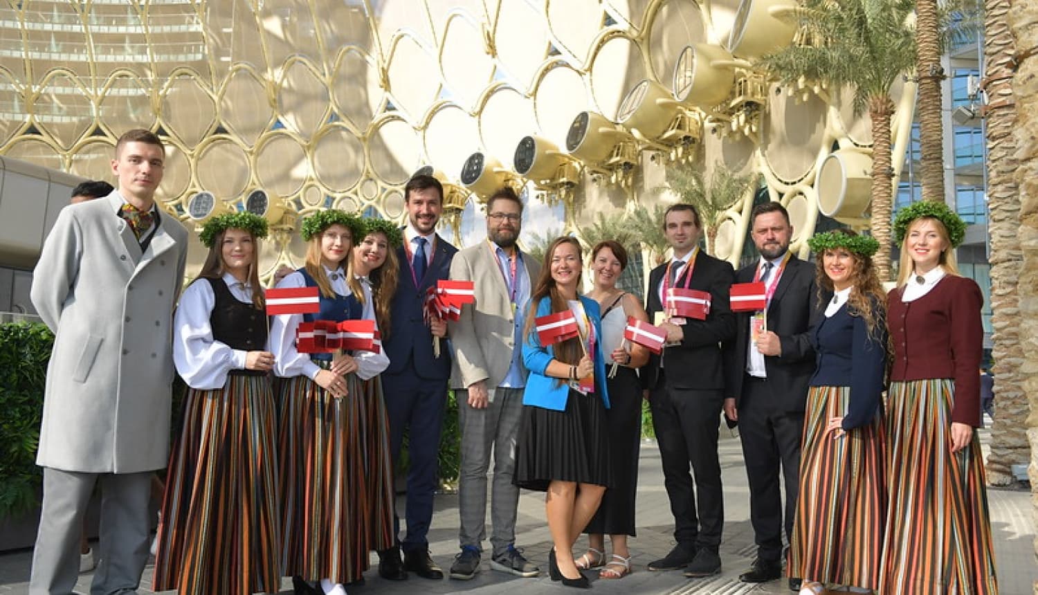 Latvijas komanda EXPO Dubaijā