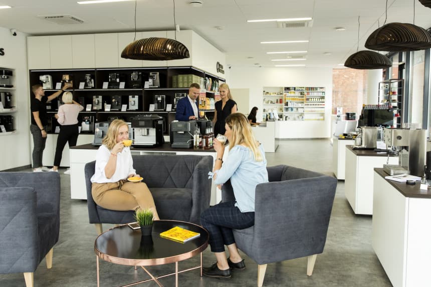 Uzņēmuma darbinieku foto