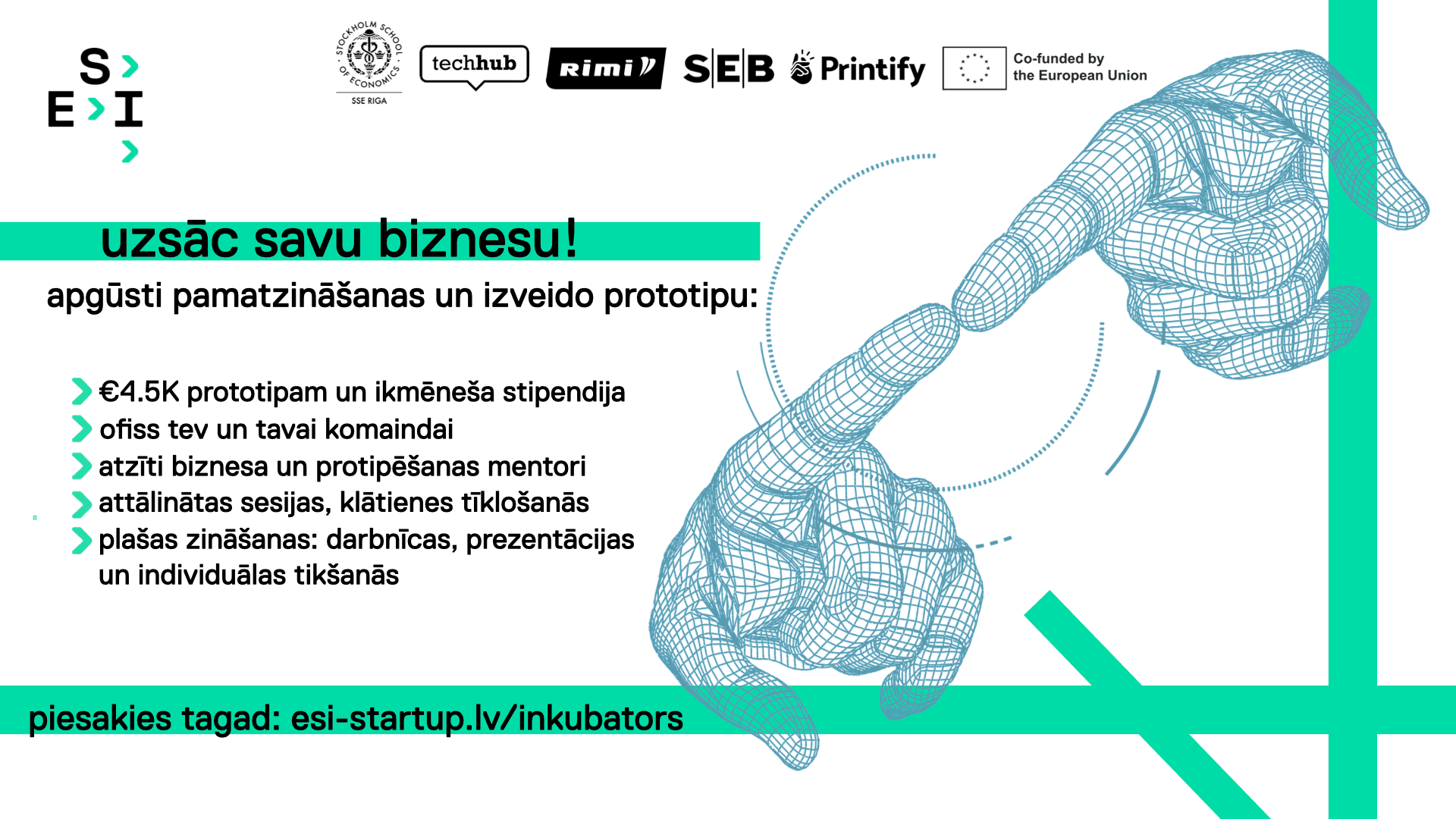 Atbalsta programmas vizualizācija