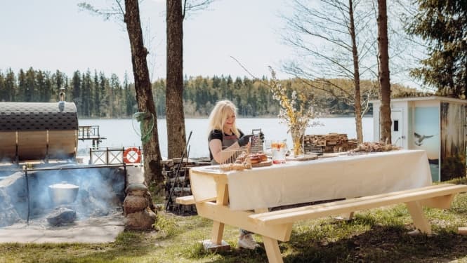 Mājas kafejnīcu dienu foto