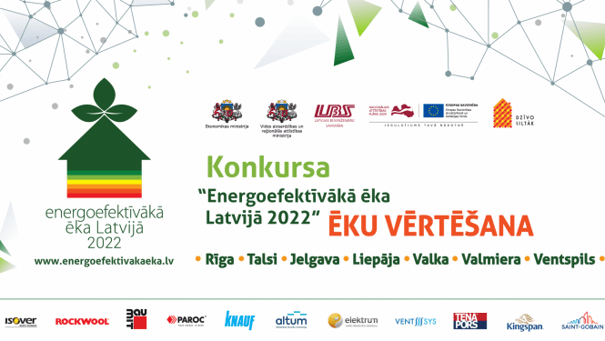 Konkursa “Energoefektīvākā ēka Latvijā 2022” vizualizācija