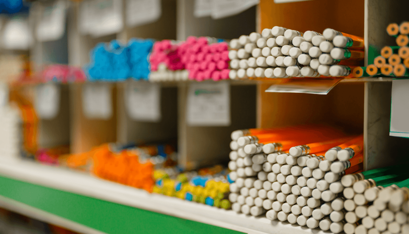 Kancelejas preču veikala foto