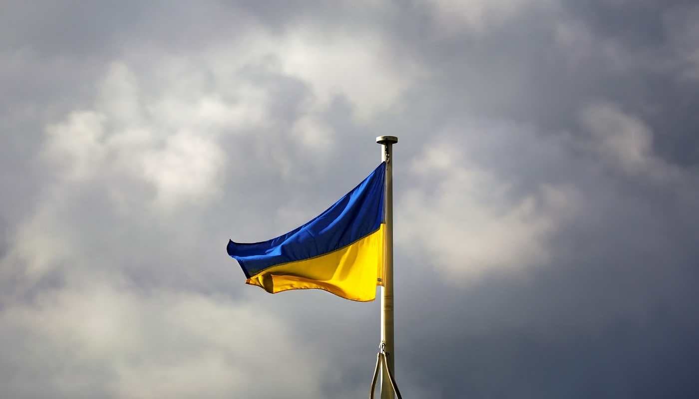 Ukrainas karoga foto