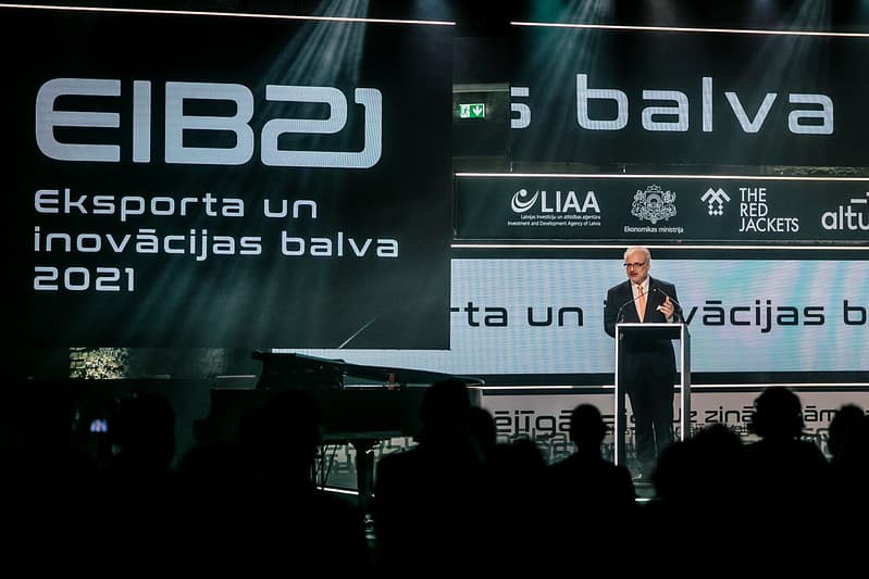 Eksporta un inovācijas balvas ceremonijas foto