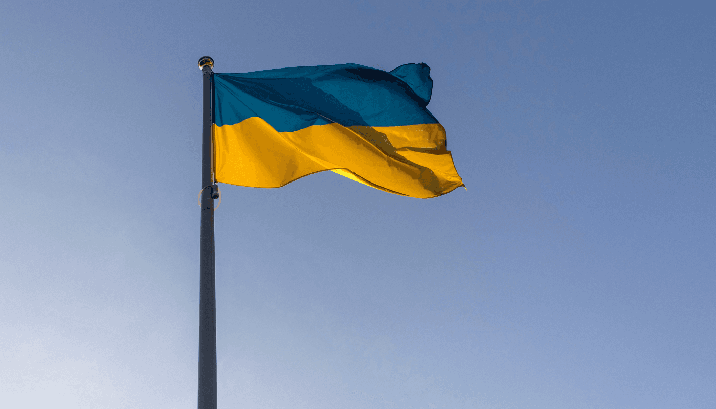 Ukrainas karoga foto