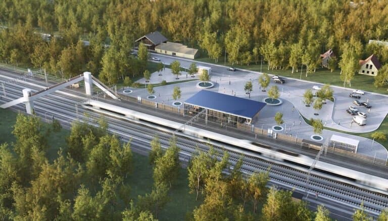 Rail Baltica objekta vizualizācija