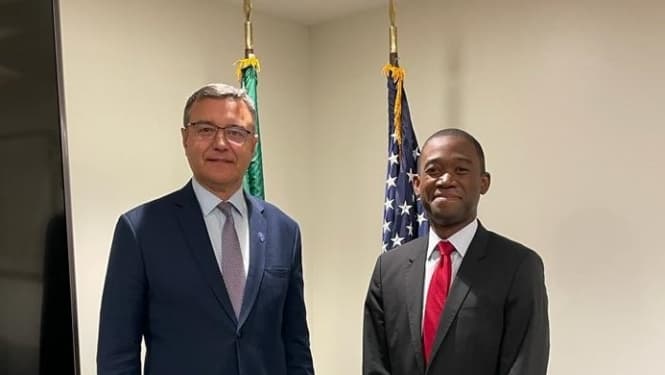 Jāņa Reira un Vallija Adejemo foto