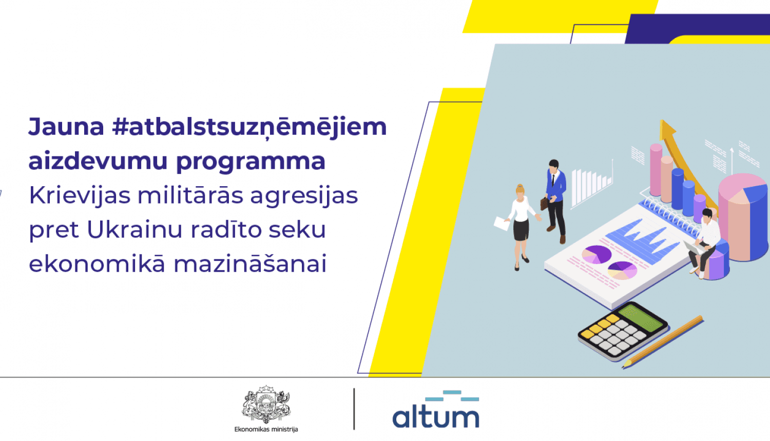 Atbalsta programmas vizualizācija