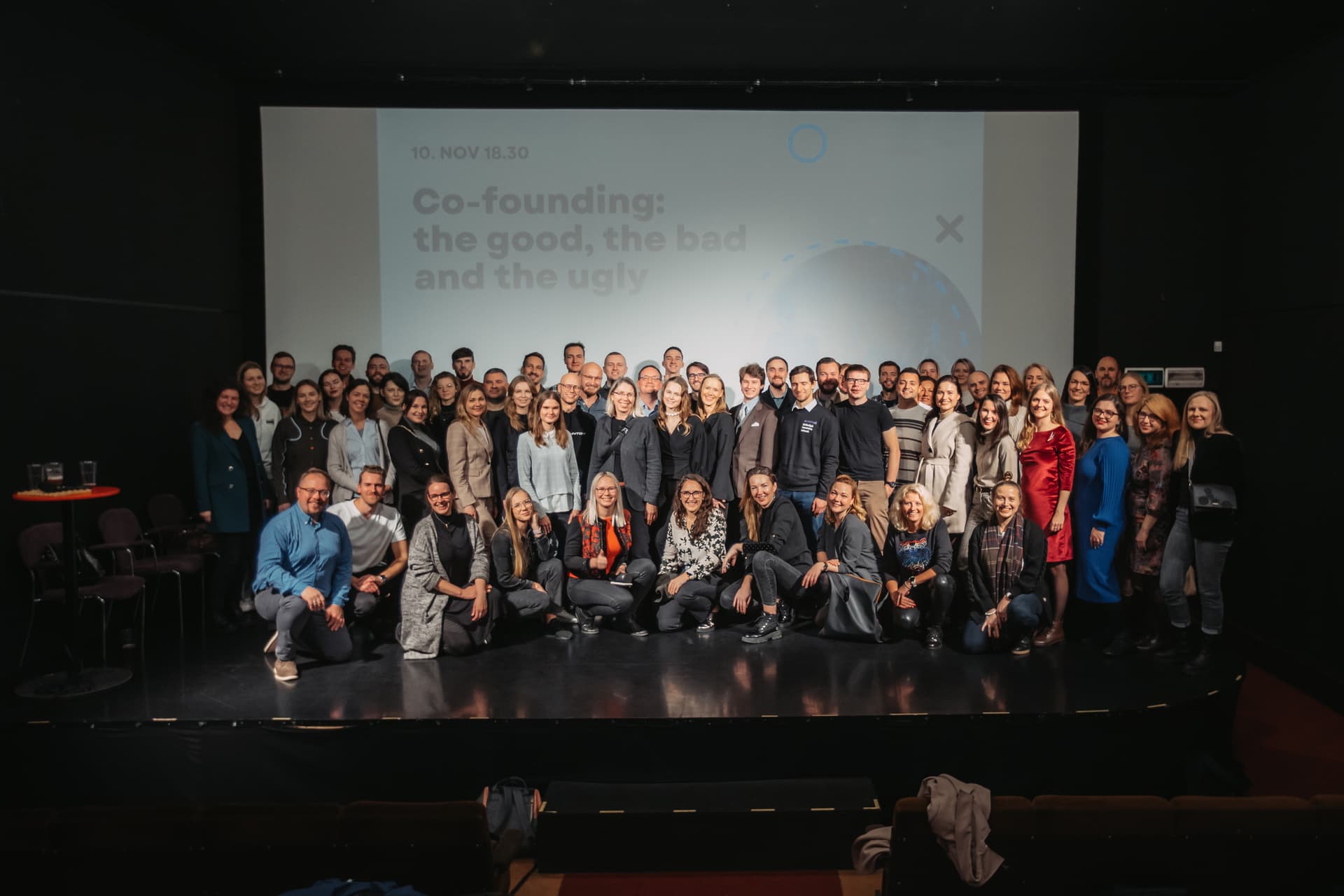 Inovāciju akadēmijas dalībnieku foto