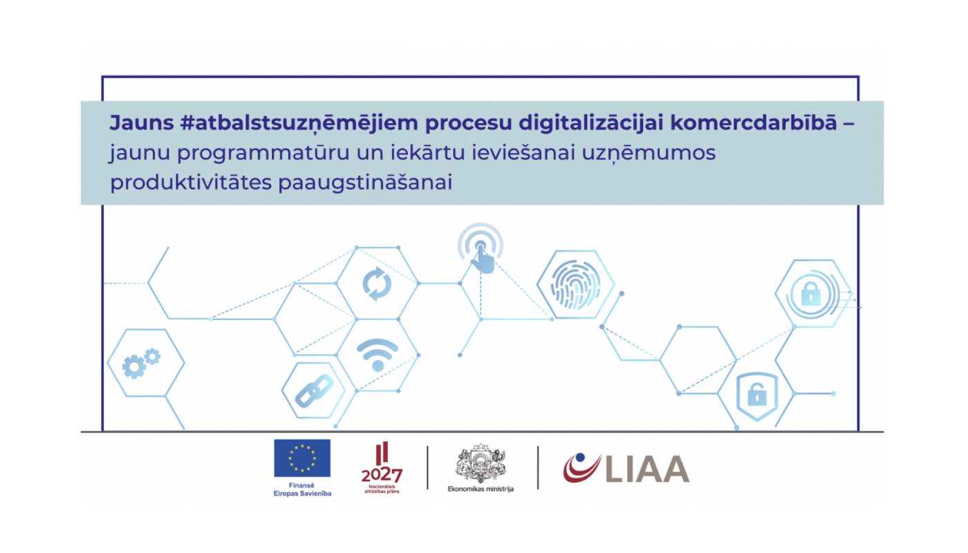 Atbalsta programmas vizualizācija