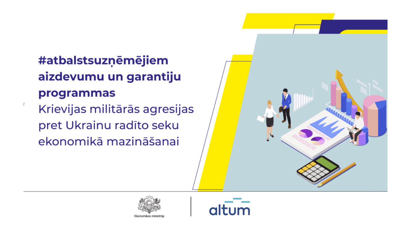 Atbalsta programmas vizualizācija