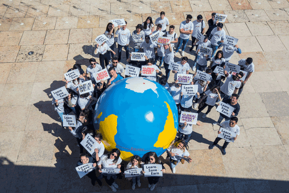 Global money week dalībnieku foto