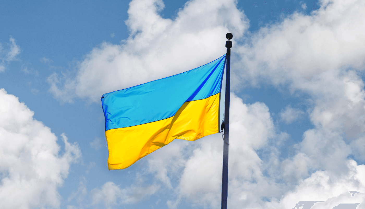 Ukrainas karoga foto